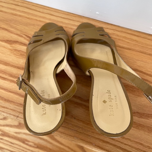 Kate‎ Spade Patent Leather Wedges Size 9.5 - Picture 3 of 7